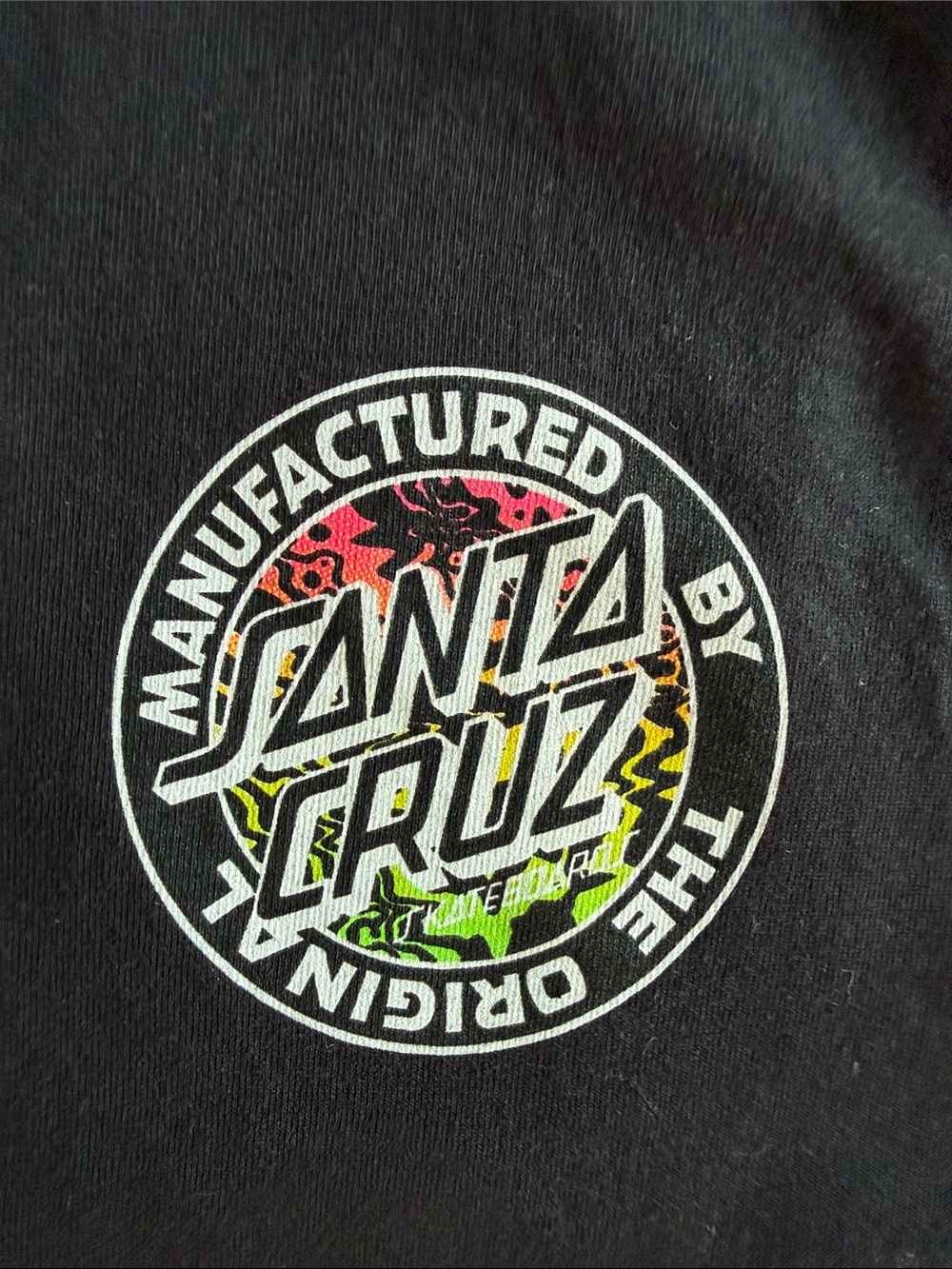 Santa Cruz Skateboards Black Short-Sleeve Tee - Picture 3 of 7
